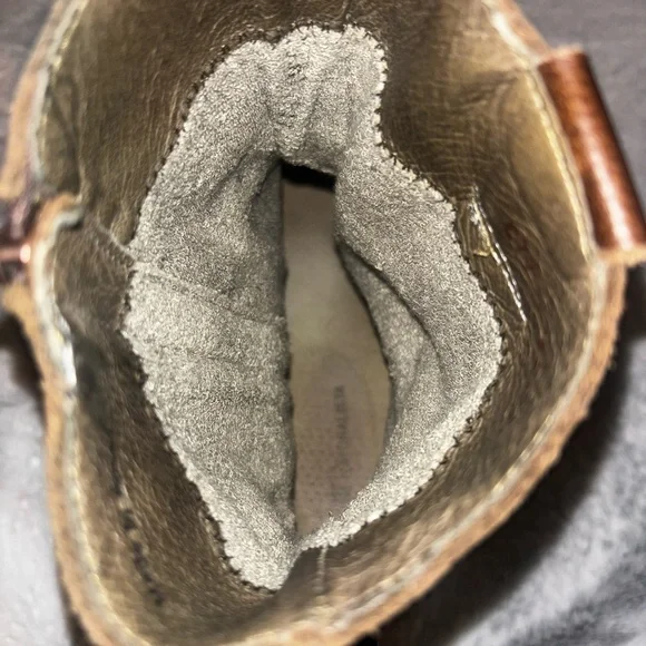 El Naturalista Leather & Suede Ankle Boots women's size l0 - Picture 5 of 11